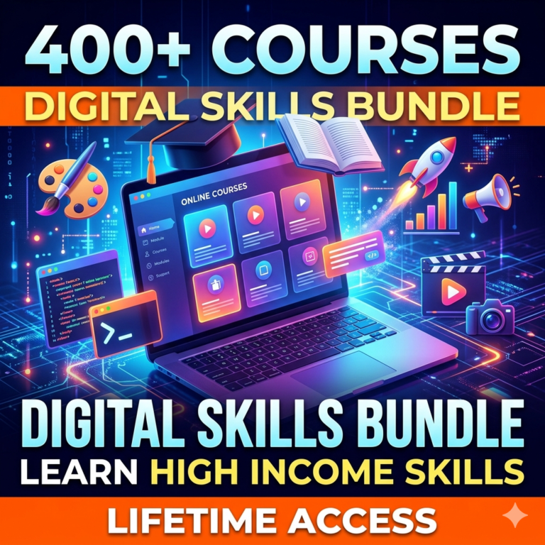 400+ Online Courses Bundle